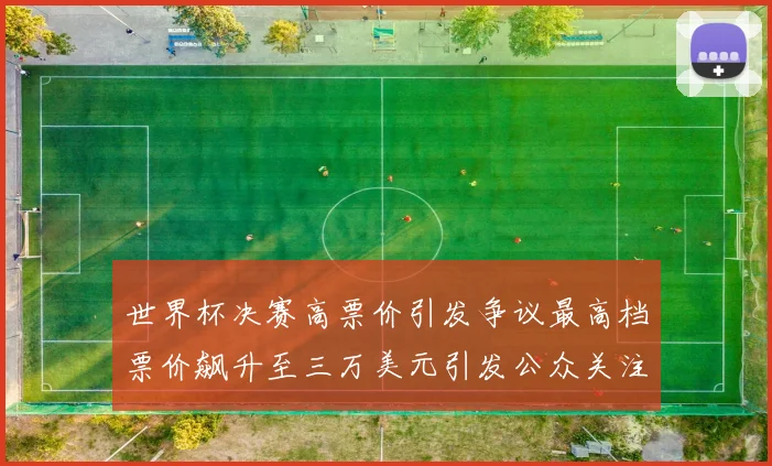世界杯决赛高票价引发争议最高档票价飙升至三万美元引发公众关注
